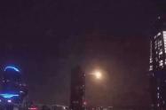 Bola de fuego en el cielo de Melburne