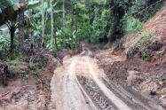 Paso crítico en el sector de Puerto Banano en Ibagué 2021