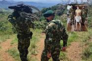 Entregan silla de ruedas al abuelo de un soldado profesional en el Tolima