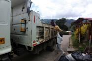 Recolección de basura Tapias-Ibagué 2021