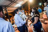 Visita Alcalde Hurtado comuna 11