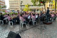 La Banda Sinfónica inicia sus presentaciones en el centro de Neiva