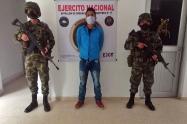 Soldados de la Sexta Brigada del Ejército, capturan a uno de los más buscados de la Policía Tolima