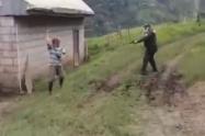 Policías fueron recibidos a bala machete en la vereda Gualí de Herveo