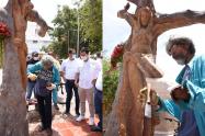 Cristo del árbol en Valledupar
