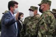 Cúpula Militar resaltó el trabajo de los Soldados de la Sexta Brigada del Ejército Nacional