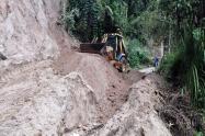 Derrumbe en Ancón Tesorito Ibagué