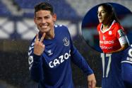 James Rodríguez y el América de Cali femenino