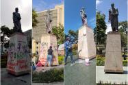 Monumento Plaza de Bolívar de Ibagué 2021