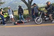 Falleció ciclista por aparente infarto en inmediaciones de La Vara del Salado