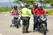Operativos Policía Metropolitana a motos en Ibagué 2021