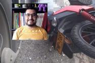 Falleció en accidente de tránsito profesor de ingles del colegio San Isidoro de El Espinal