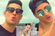 Pipe Bueno, Maluma y Luisa Fernanda W