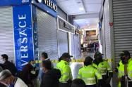 Centro comercial Puerto Príncipe, ubicado en la calle 13, en el centro de Bogotá