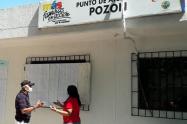 Punto de atención del barrio Pozón de Familias en Acción