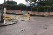 Hueco en Ibagué