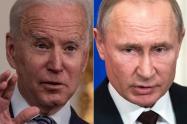 Joe Biden y Vladimir Putin
