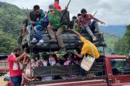 Retornan indígenas desplazados de Risaralda a Chocó
