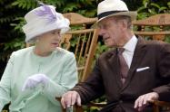 Reina Isabel y príncipe Felipe