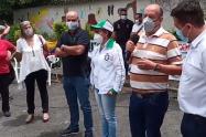 Asamblea Permanente en el colegio Leónidas Rubio en Ibagué 