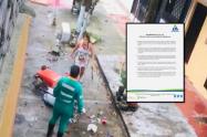 Interaseo se pronunció y rechazó agresión a machete contra una de sus operarias