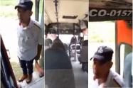 Conductor de buseta amenazó con machete a sus pasajeros para que se bajaran en un ‘peladero’