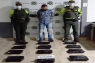 Cayó pasajero con 13.500 dosis de marihuana camufladas en tulas con plátanos en Cajamarca