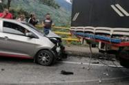Conductor imprudente chocó al hermano y familia de alcaldesa de Rioblanco en Cajamarca