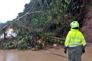 Cierre total de la Variante de Ibagué por desprendimiento de montaña