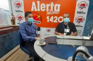 Andrés Fabián Hurtado, alcalde de Ibagué en La Cariñosa 