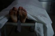 Muerte violenta con cuchillo