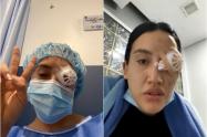 Leidy Natalia Cadena pierde el ojo en protestas en Bogotá
