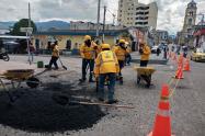 Obras viales en Ibagué
