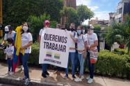 1--cadena humana en Ibagué 