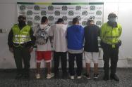 Sorprendieron a cuatro menores vandalizando un local en el sector del Jardín en Ibagué