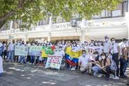 En Neiva instalan cordón humanitario permanente para el diálogo  en medio del paro nacional