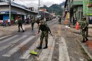 Ejército mantiene el control de la vía Panamericana en Cajamarca