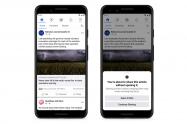Facebook y su ventana emergente para compartir artículos 