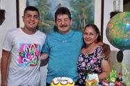 Jorge Uriel y familia