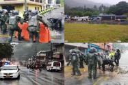 Policía y Ejército intervinieron el Parque de los Osos y Cajamarca
