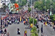 Carlos Portela respondió sobre la no reacción de la Fuerza Pública ante los bloqueos en Ibagué