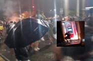 De nuevo se registraron disturbios sobre la calle 80 y algunos sectores del Jordán en Ibagué