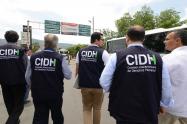 CIDH visita la frontera de Colombia con Venezuela
