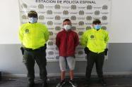 Cayó en El Espinal alias ‘El Paisa’ buscado por todo el país con circular azul de Interpol