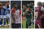 Millonarios, Junior, La Equidad y Tolima