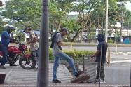 Bloqueo Calle 60 con carrea Quinta de Ibagué 