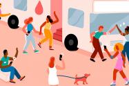 Facebook donación de sangre