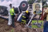 Falleció conductor de tractocamión tipo ‘Patineta’ en inmediaciones de la glorieta Del Rodeo en Ibagué