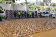 Cayó ‘Narco - camión’ con cerca de 2 toneladas de marihuana en Roncesvalles – Tolima
