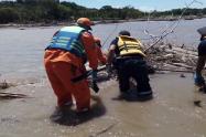 Recuperaron el cuerpo de un hombre ahogado en el río Prado